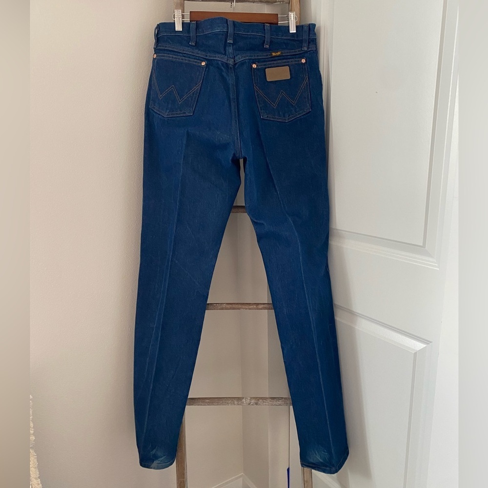 Men’s Wrangler - WRANGLER COWBOY CUT ORIGINAL FIT JEAN - Size 35x38 - Picture 10 of 12